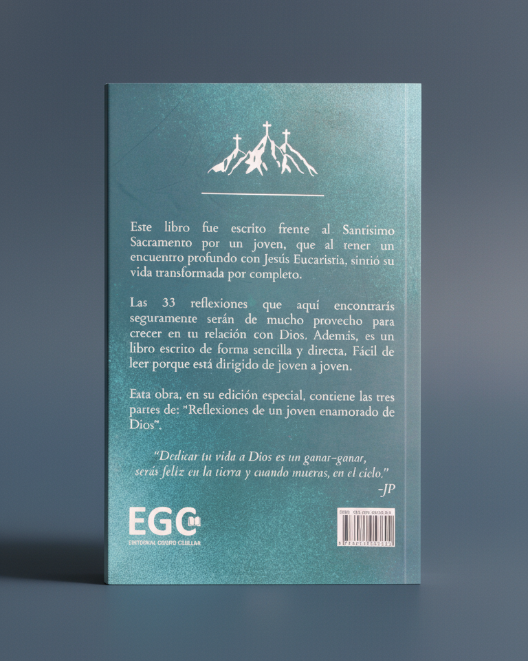 Libro Reflexiones de un Joven Enamorado de Dios